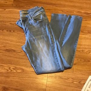 Mid-Rise Old Navy Rockstar Jeans Size 10